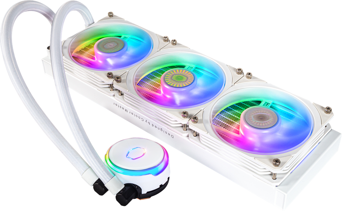 Refurbished Cooler Master MasterLiquid PL360 Flux White Refurbished Cooler Master MasterLiquid PL360 Flux White